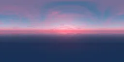 Colorful Pink Twilight Sky