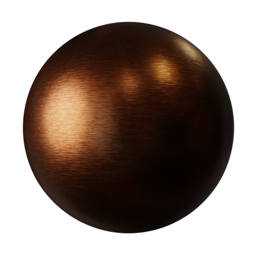 Brushed dark copper