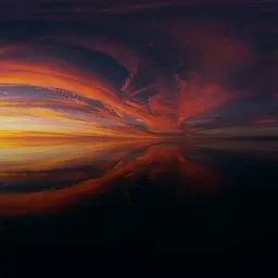 Inferno Horizon Sunset HDRI