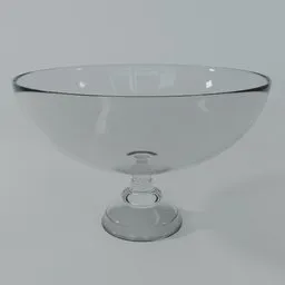 Glass bowl