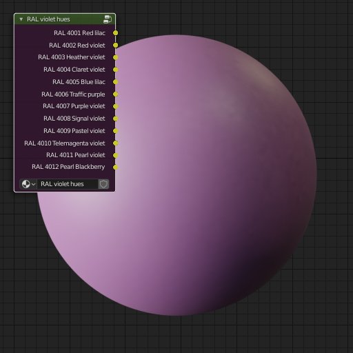 BlenderKit Download The FREE RAL Classic Violet Hues Material BlenderKit Download The FREE RAL Classic Violet Hues Material