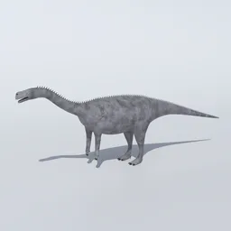 Cartoon Aardonyx Dinosaur