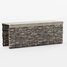 Rock Wall Section