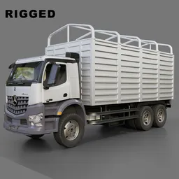 Mercedes Benz Arocs Box Truck