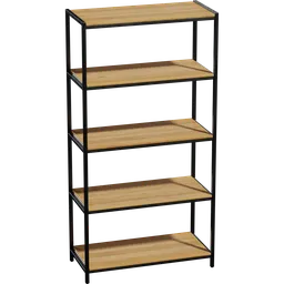 Steel Frame Shelves 01