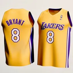 Kobe Bryant Lakers Classic Home Jersey