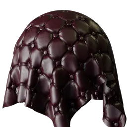 Burgundy Leather