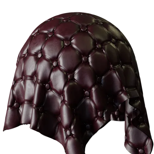 Burgundy Leather