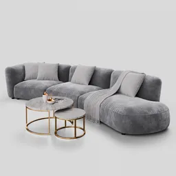 Sofa Curve Velvet