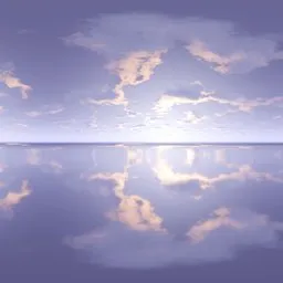 Dreamy Lavender Sky Reflection