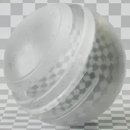 Glass Imperfections Clear Misted