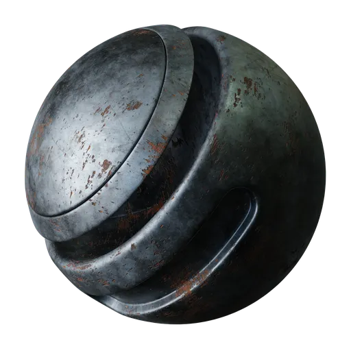 Rusted Galvanized Steel