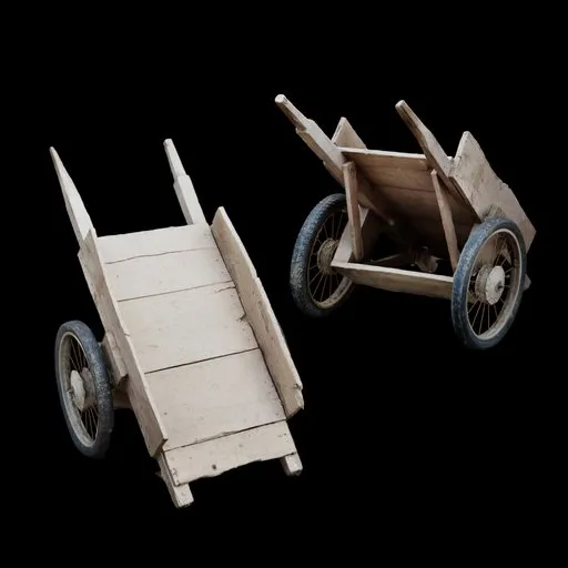 Wooden cart