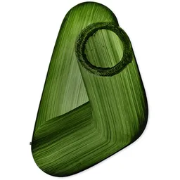 Shape Rug Green Carpet