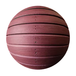 2K PBR texture for Blender 3D, realistic weathered wood siding with displacement, ideal for 3D modeling and rendering.