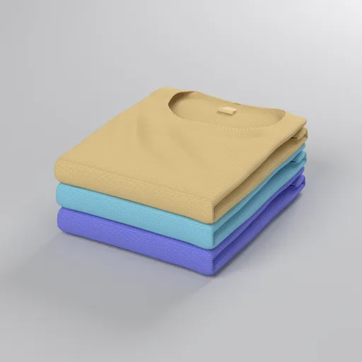 Folded T-Shirt Stack