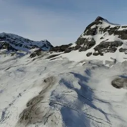 Glacier Mountain Landscape