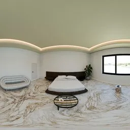 Modern Minimal Bedroom Interior