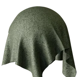 Plain Green Chenille