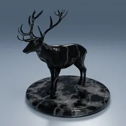 Decorative Reindeer Deer Statue