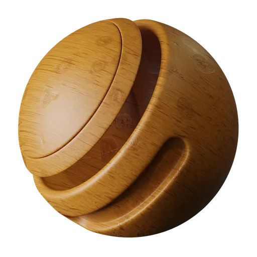 High-detail infinite variation PBR wood texture for 3D modeling in Blender.