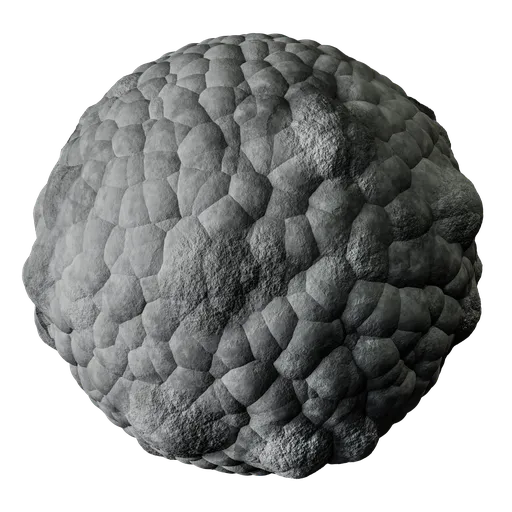 Procedural river rocks