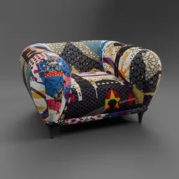 Roche Bobois MONTGOLFIERE armchair