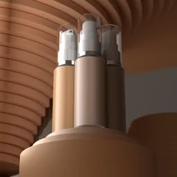 Foundation on podium creative shot