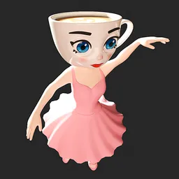 Ballerina Cappuccina - Brainrot Meme