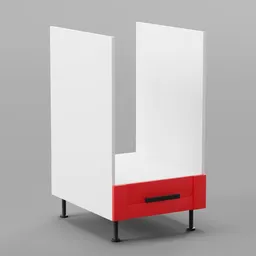 Kitchen lower cabinet 45cm (oven)