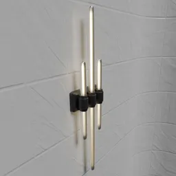 Modern Candle-Inspired Wall Light