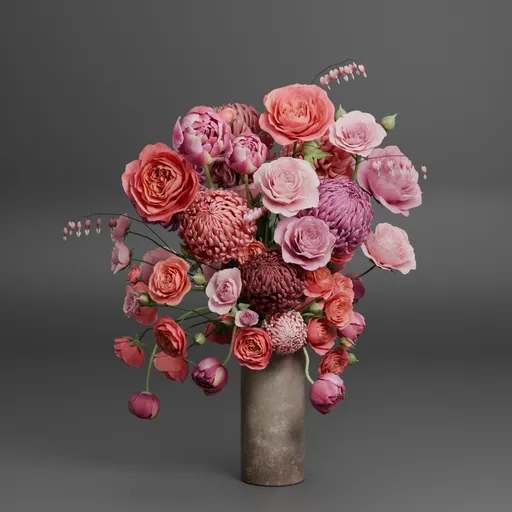 Pink Rose Bouquet