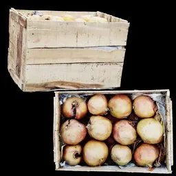 Pomegranates Crate