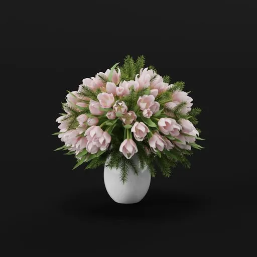 Pink Tulip Bouquet