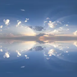 Infinite Real Sky - Dramatic Sunset