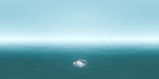 Sky Blue Open Water