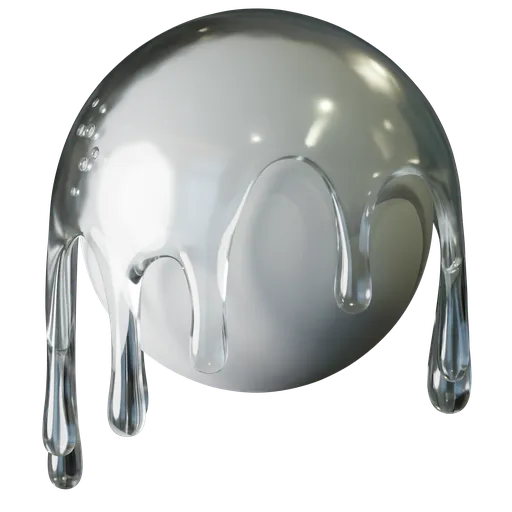 Procedural Pearl  Painted Plastic