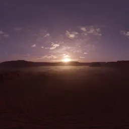 Canyon Landscape Sunrise Sky