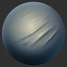 3D sculpting brush creating realistic clothing wrinkles on a digital model surface, compatible with Blender 3D.