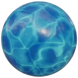 Stylized water waves pools