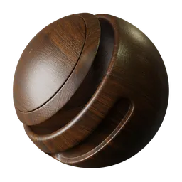 Rich Walnut Flow Grain