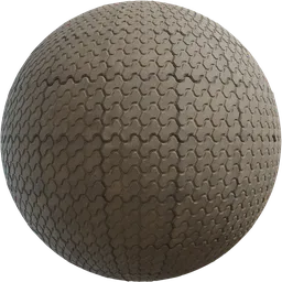 Patterned Concrete Pavers