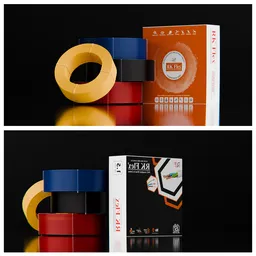 Wire bundles with packaging box