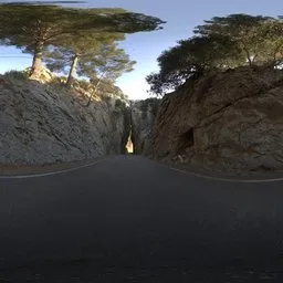 Road Around The Light Mountain