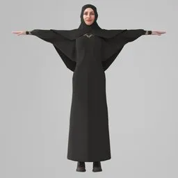 Muslim Woman Rigged
