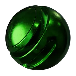 Scratched Green Metal