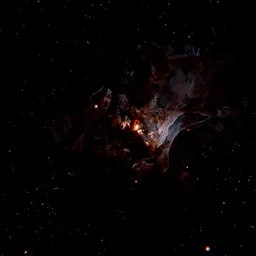 Volumetric Dark Nebula Protostar