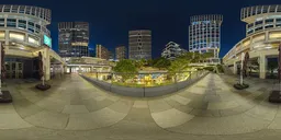 Outside the night coffee shop