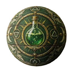 Alchemist Arcane Wooden Chest