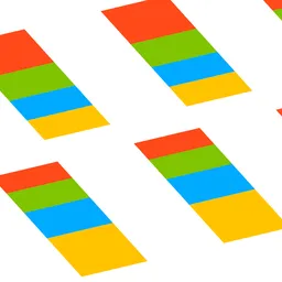 Stacked Color Bar Grid